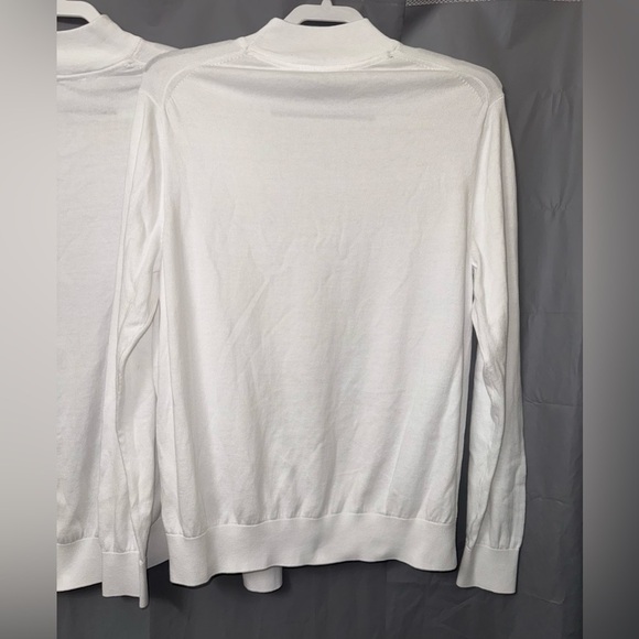 2 PAUL JAMES HIGH NECK 100% COTTON LONG SLEEVE SWEATERs SIZE M - Picture 8 of 10